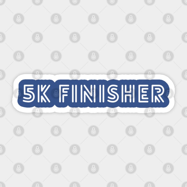 5k Finisher Sticker by GrayDaiser